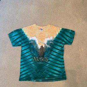 Tie Dye Moses T-Shirt Amazing Tue Dye color combo
